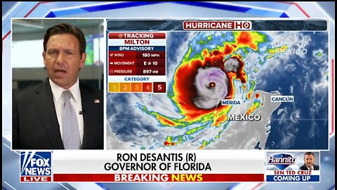 Ron Desantis - Hurrican Milton (Oct 7 PM)