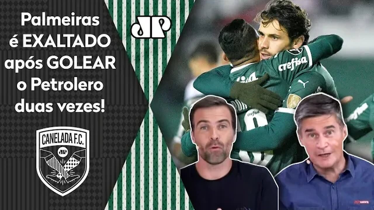 O Palmeiras FEZ 13 A 1 no time boliviano! Já o Corinthians... Verdão é EXALTADO na Libertadores!