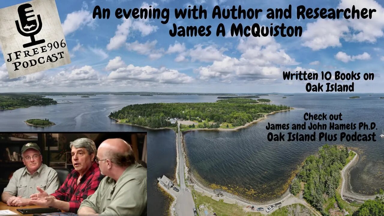 JFree906 Podcast - A conversation with Author James McQuiston - Part 1 of 3