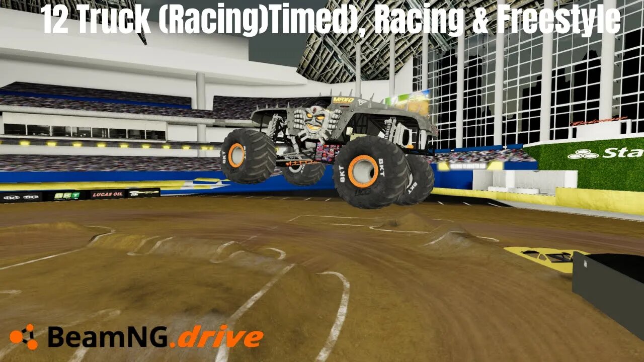Monster Jam Miami 2022 | Monster Tour BeamNG.Drive Monster Jam #beamngdrive #monsterjam
