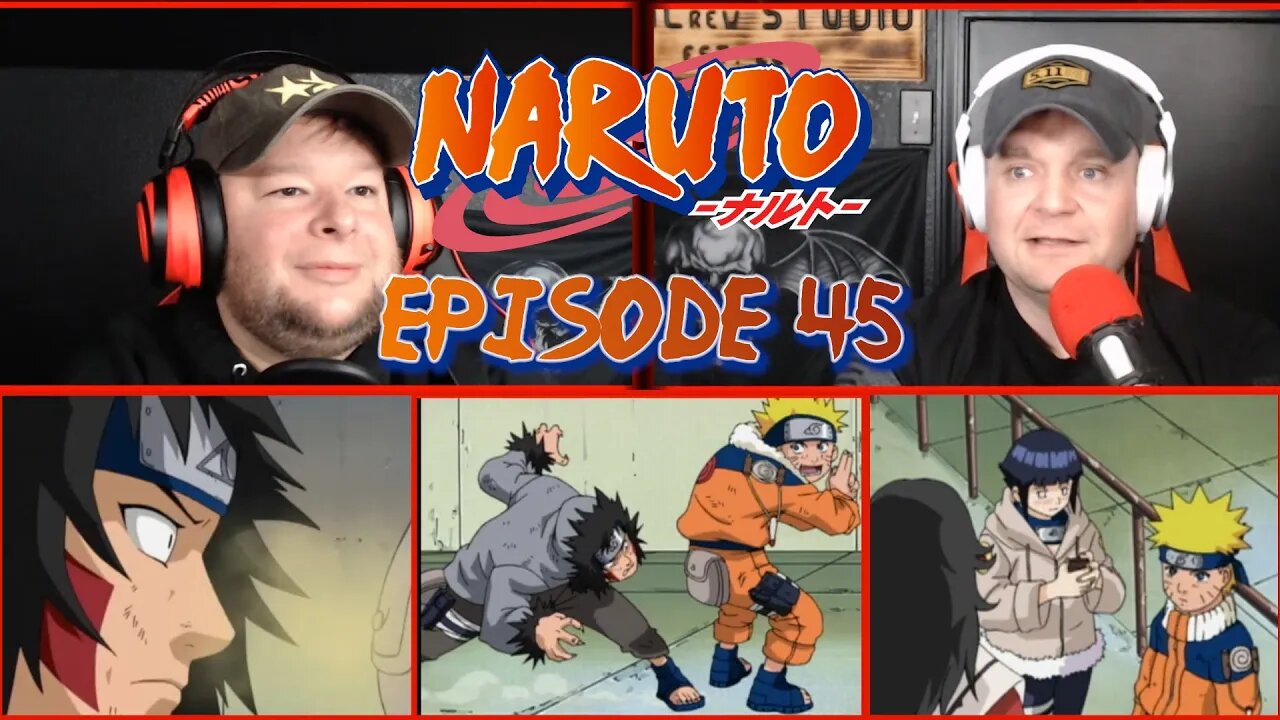 Naruto Reaction - Episode 45 - Surprise Attack! Naruto's Secret Weapon!