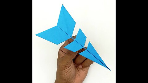 How to Make a Paper Airplane Step by Step | Best Origami Plane | Easy Paper Crafts Without Glue