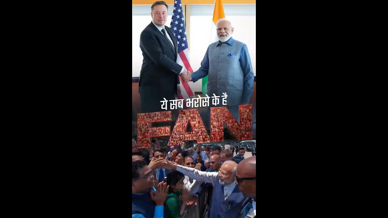 Elon Musk is a fan of Modi