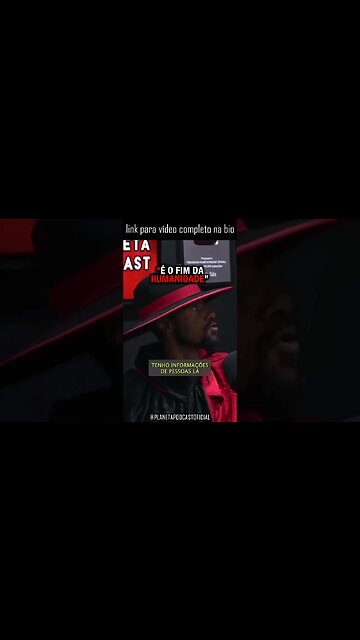 “AS PESSOAS VÃO VIRAR ZUMBI EM VIDA” com Toninho do Diabo | Planeta Podcast Sobrenatural #short