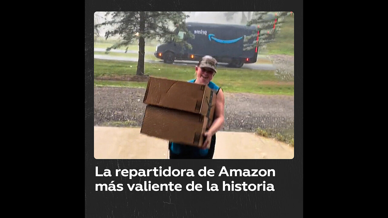 La repartidora de Amazonmás valiente de la historia