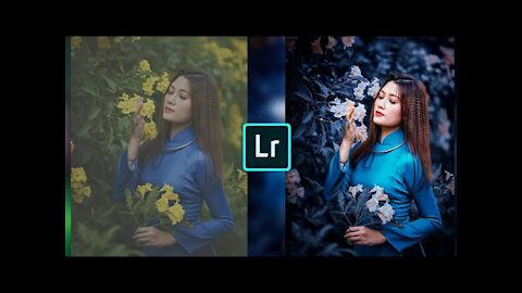 #Lightroom Tutorial #Lightroom Navy Colour Tone Effect