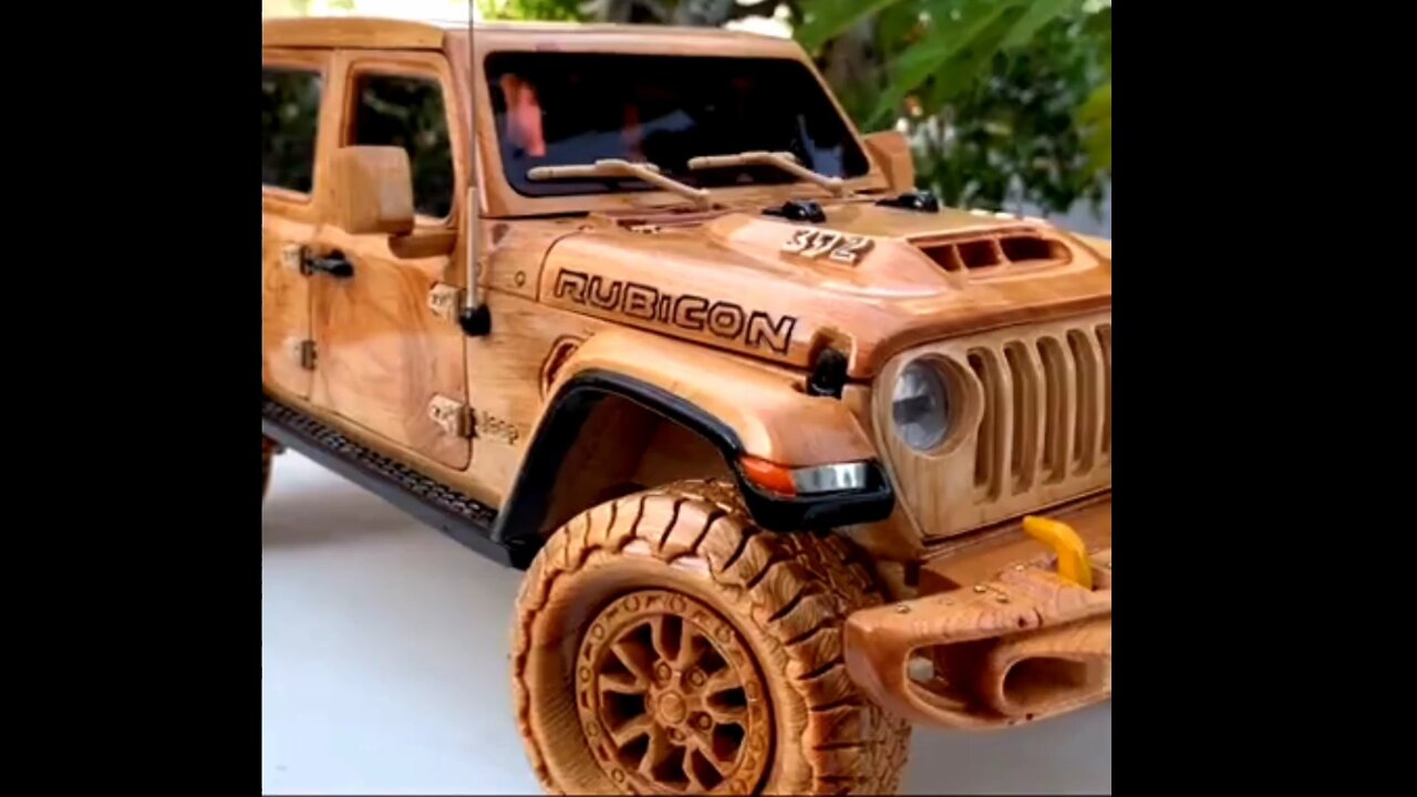 Best car wood working video in #2022 #car art