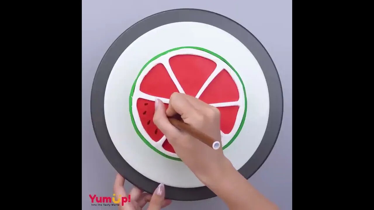 So Tasty Watermelon Cake Tutorials