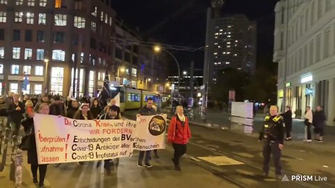 💥💥💥 Berlin Alexanderplatz - Wir Zusammen - Freie Geister - Autokorso Berlin 26.9.2022