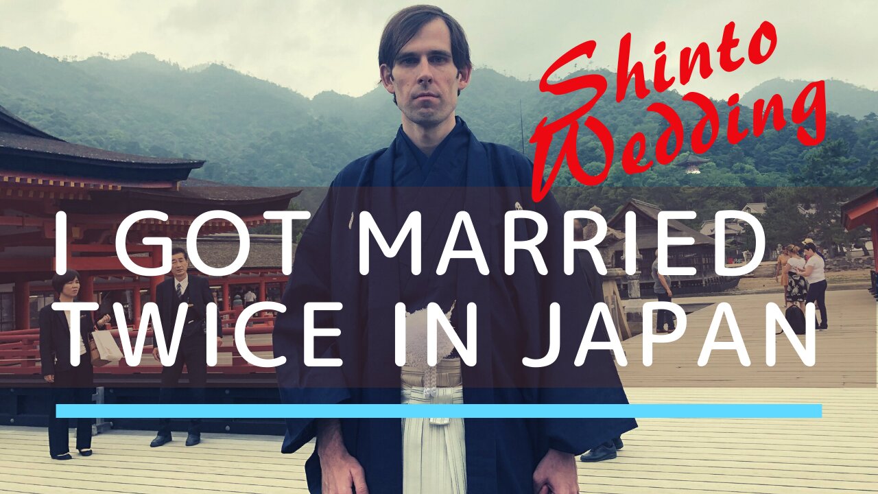 I got married twice in Japan. Two Shinto Weddings!