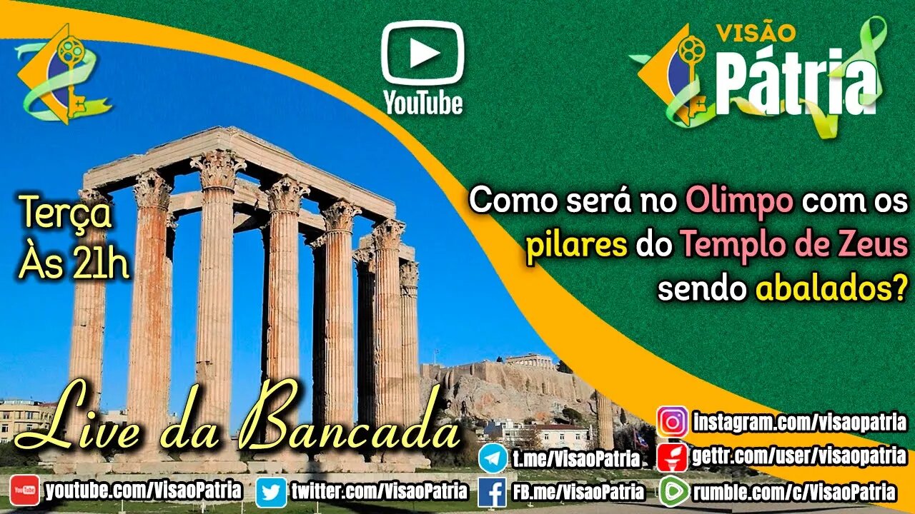 Como será no Olimpo com os pilares do Templo de Zeus sendo abalados?