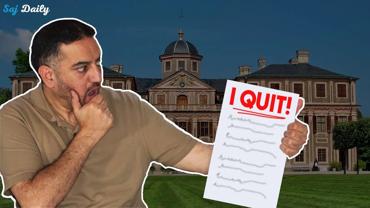 Should You QUIT Your Job & Go Full Time into Property Business? | Saj Daily | Saj Hussain