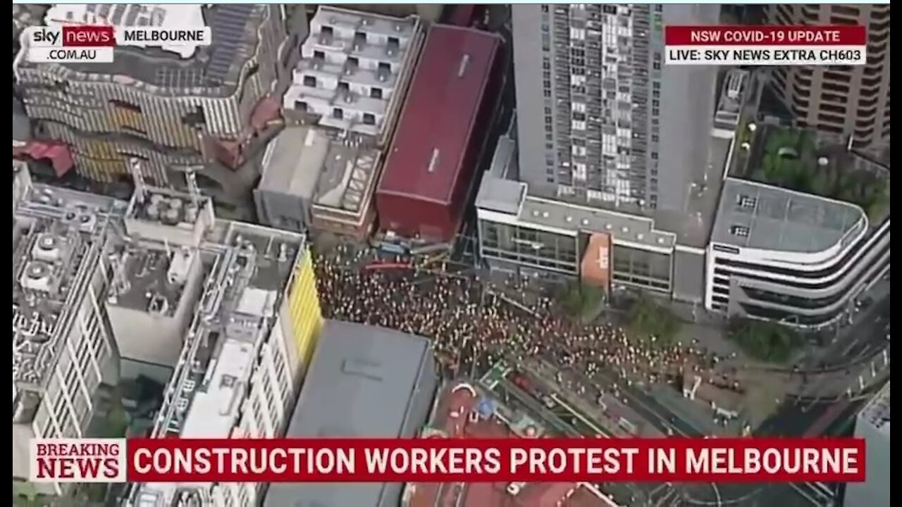 REVOLUTION! Protesters in Melbourne Shut Down Major Freeways Over COVID Tyranny and Mandatory Shots