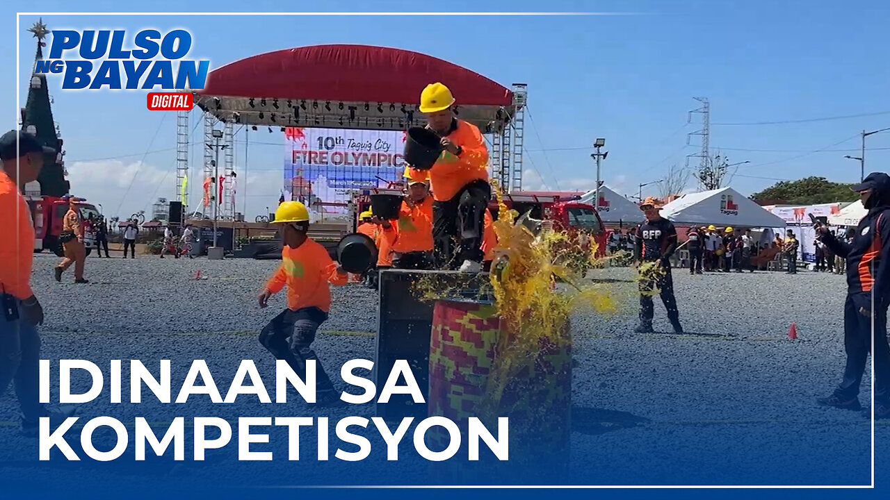 Paghasa sa abilidad pagdating sa Fire Prevention, idinaan ng Taguig sa isang kompetisyon