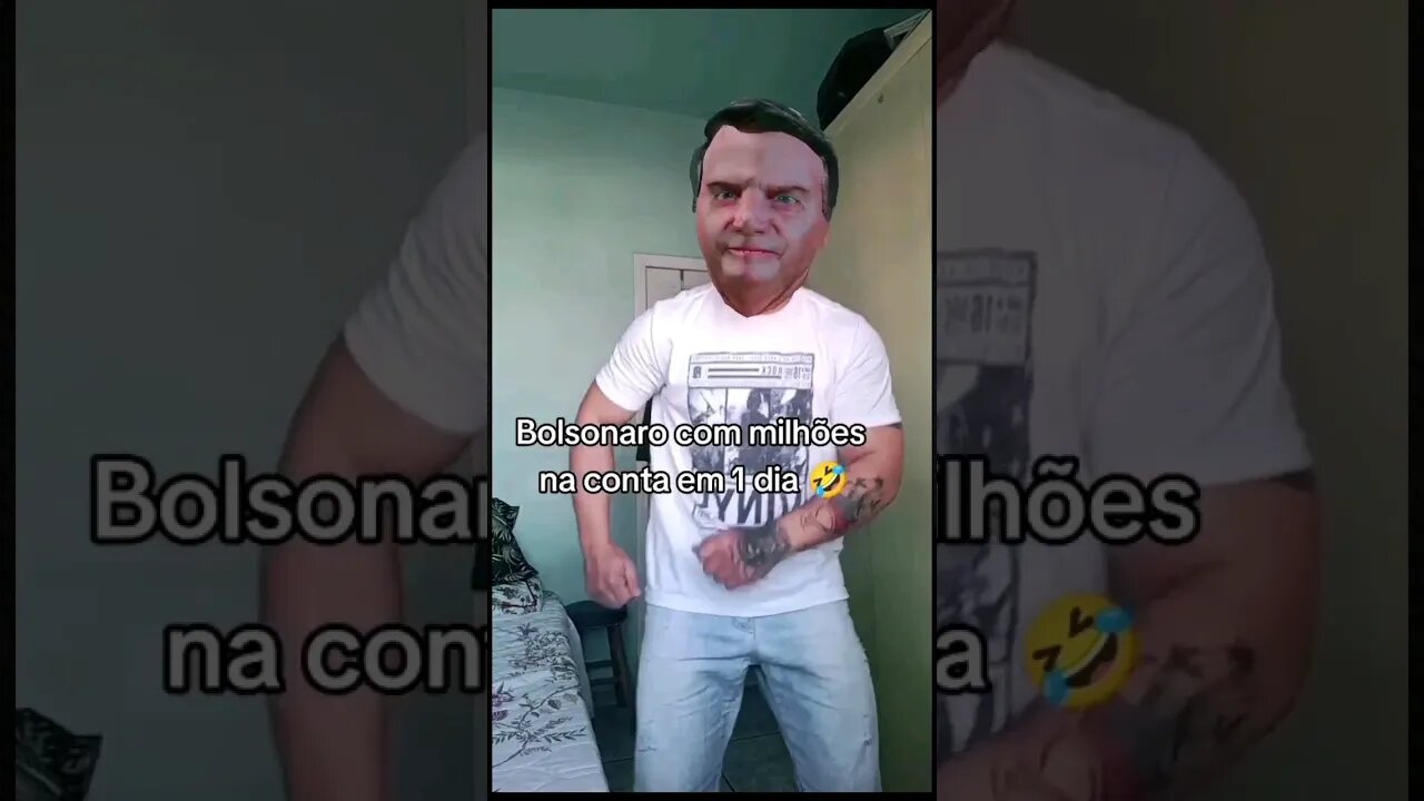Bolsonaro com milhões na conta em 1 dia de pix