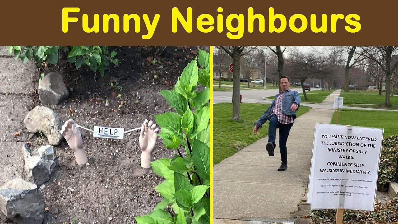 Funny Neighbours Who Made The Neighbourhood More Interesting (New Pics) | Happy Bears