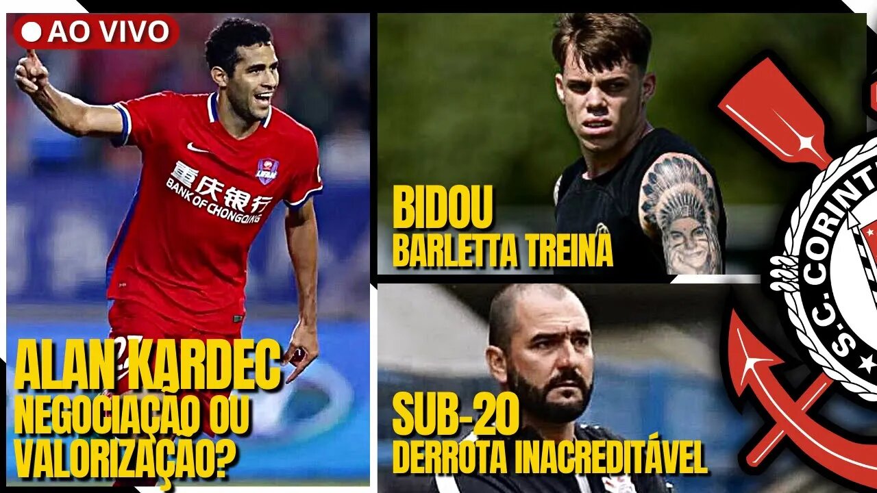 ALAN KARDEC? | BARLETTA BIDOU E TREINOU | SUB-20 SOFRE DERROTA | TREINO ABERTO A IMPRENSA