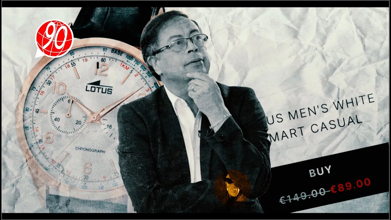 🛑El reloj del presidente Petro: no vale $190 millones como dijo el ultra derechista Eduardo Menoni👇👇