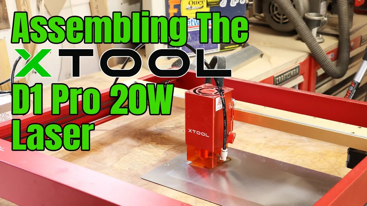 How to set up the xTool D1 Pro Laser | Making the first laser engraved project