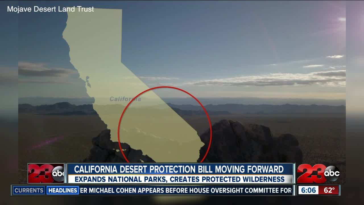 California Desert Protection Bill passes in House and Senate