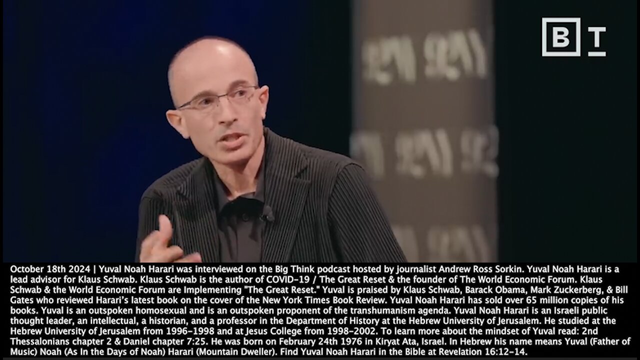 Yuval Noah Harari | "Even If AIs Don't Develop Any Feelings of Their Own, It's Likely We Would Start Treating Them As Sentient Beings & Will Confer On Them Legal Status of Persons. In U.S. There Is a Legal Path Open for That."