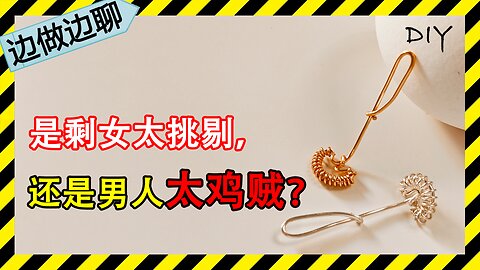 第11期 手工：家务元素（六）螺旋打蛋器；Issue 11: copper wire crafting: spiral whisk||聊天：是剩女太挑剔还是男人太鸡贼？