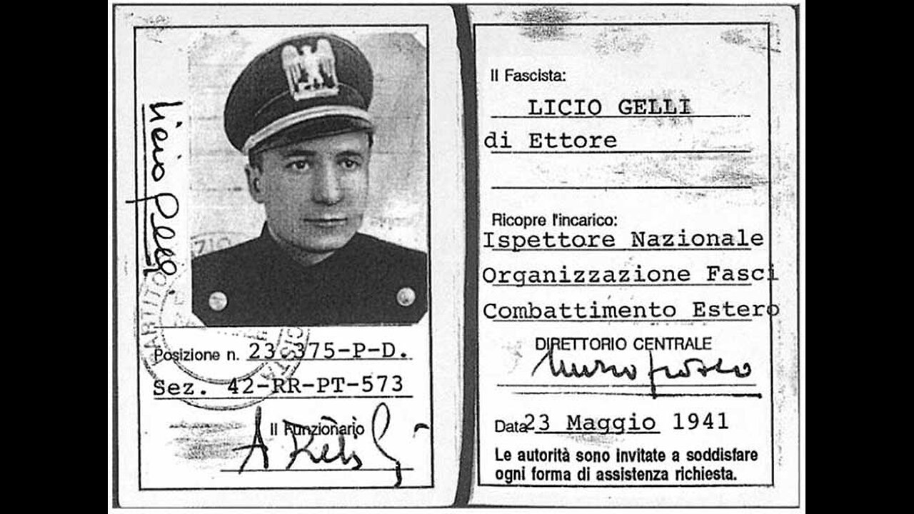 LA LOGGIA MASSONICA PROPAGANDA 2 DI LICIO GELLI DOCUMENTARIO quindi si può dire che la massoneria con il Vaticano e la mafia è stata protagonista delle peggiori porcate avvenute nella storia di MERDALIA💩