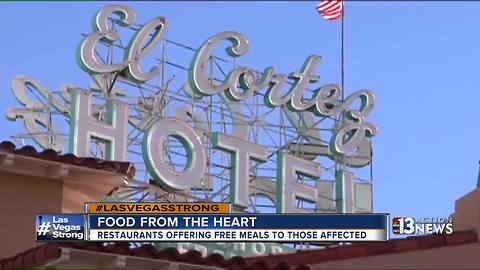 Food from the heart helping Las Vegas' first responders, families affected by shooting