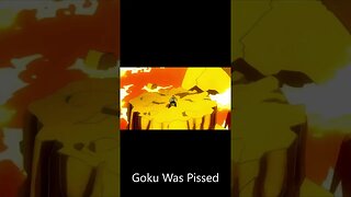 Goku Was Pissed #shorts #dragonball #goku