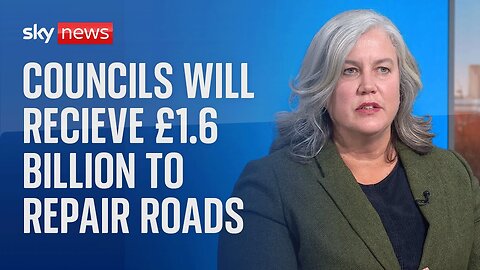 'We've got to tackle the appalling state of our roads' says the transport secretary