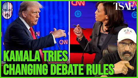 KAMALA TRIES CHANGING DEBATE RULES