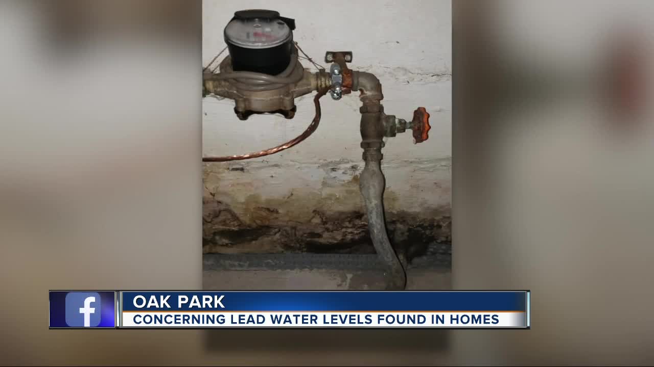 Concerning levels of lead found in Oak Park water