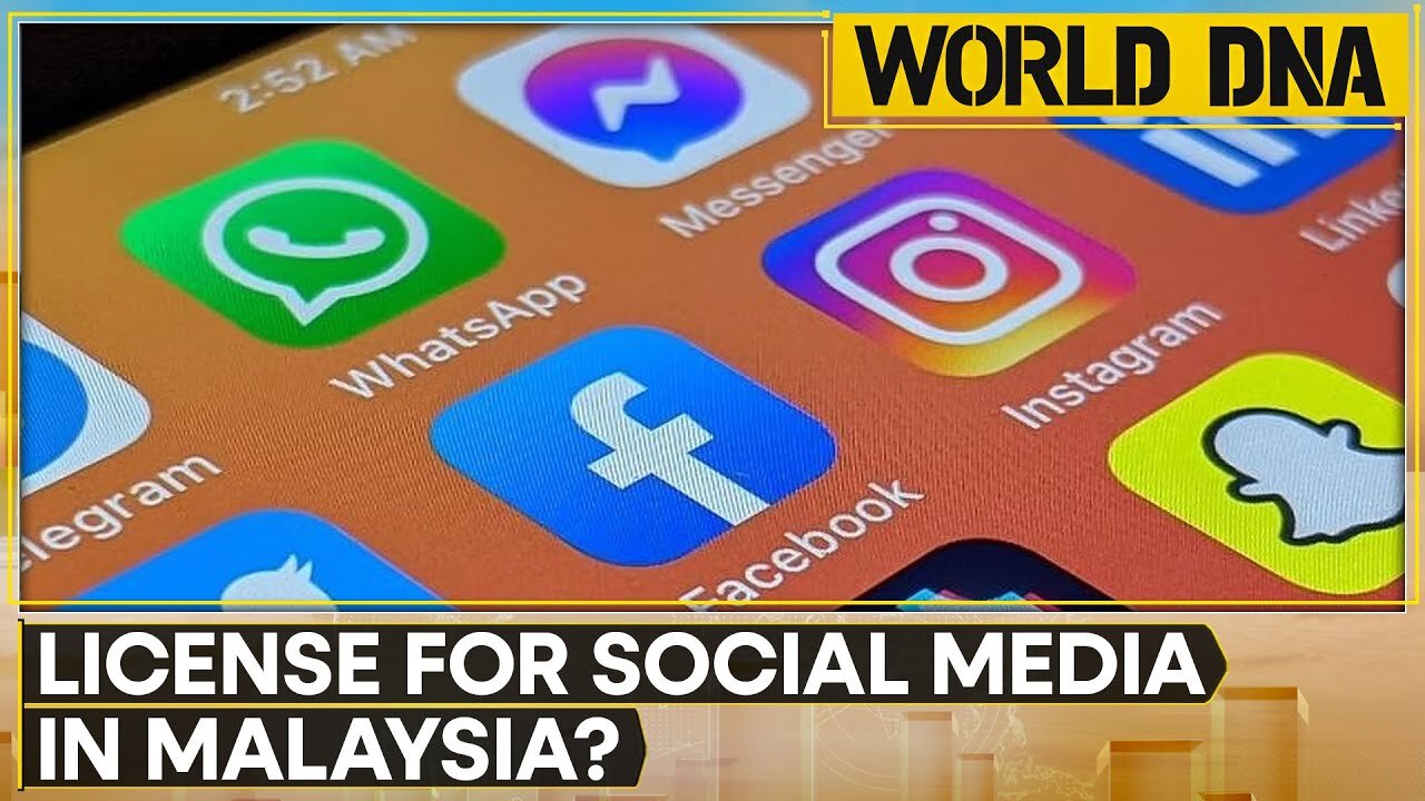 Social media platforms now need license to operate in Malaysia | World Tech DNA | WION| RN ✅