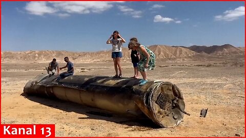 Fragments of Iranian missile found in southern Israeli desert