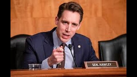 Josh Hawley! MA MAN!!!!