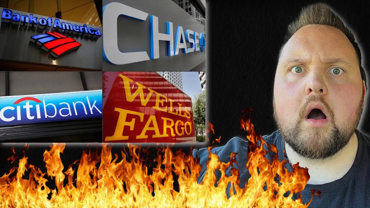 THEY LIED! Chase, BOFA, & Wells Fargo Lost $465 Billion In Deposits.