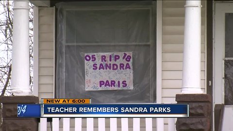 Teacher who was with Sandra Parks the day she died, speaks out