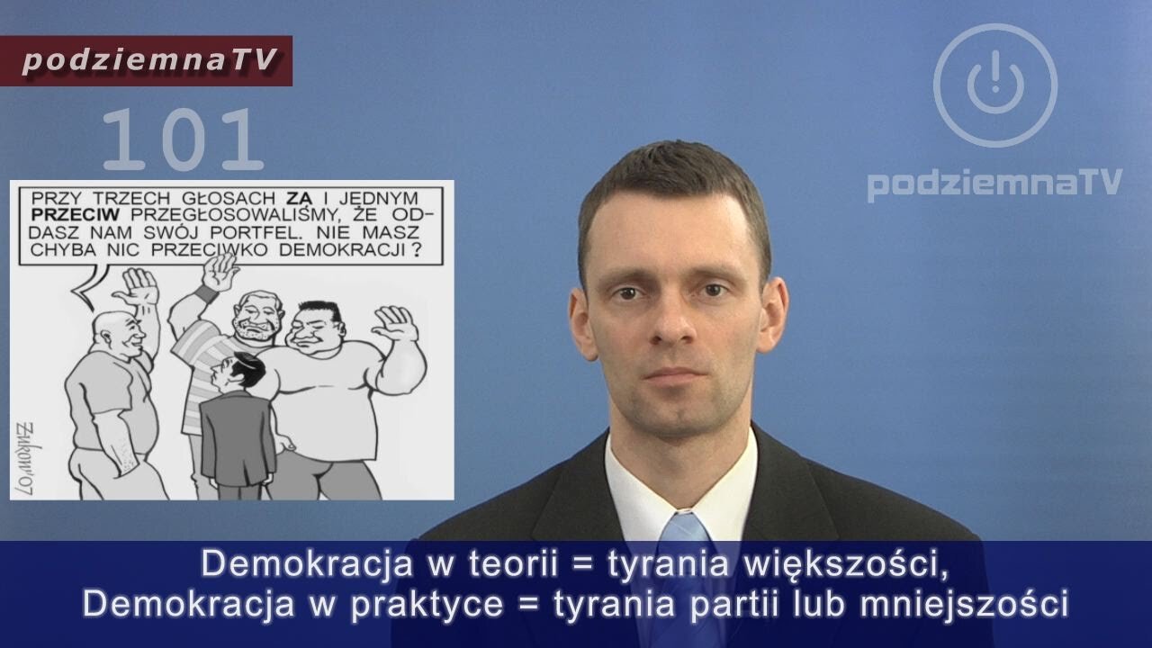 podziemna TV - Gdybym był premierem - O ustroju państwa czyli demokracja demokracji nie równa #101 (06.02.2015)