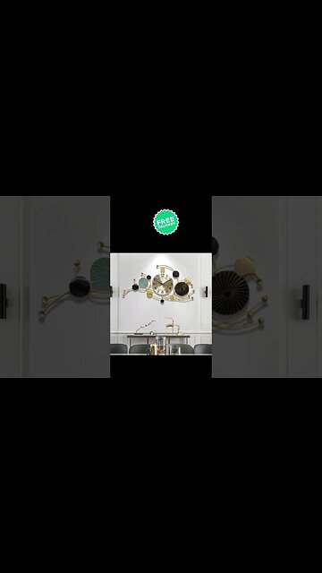 Fashion Luxury Wall Clock Living Room #homedecor #luxury #wallclocks #viral #lifestyle #luxuryhomes