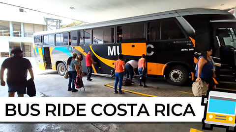 [4K] TRAVEL BY BUS 🚌 Tour Costa Rica With Ease From Pérez Zeledón to San José #tour