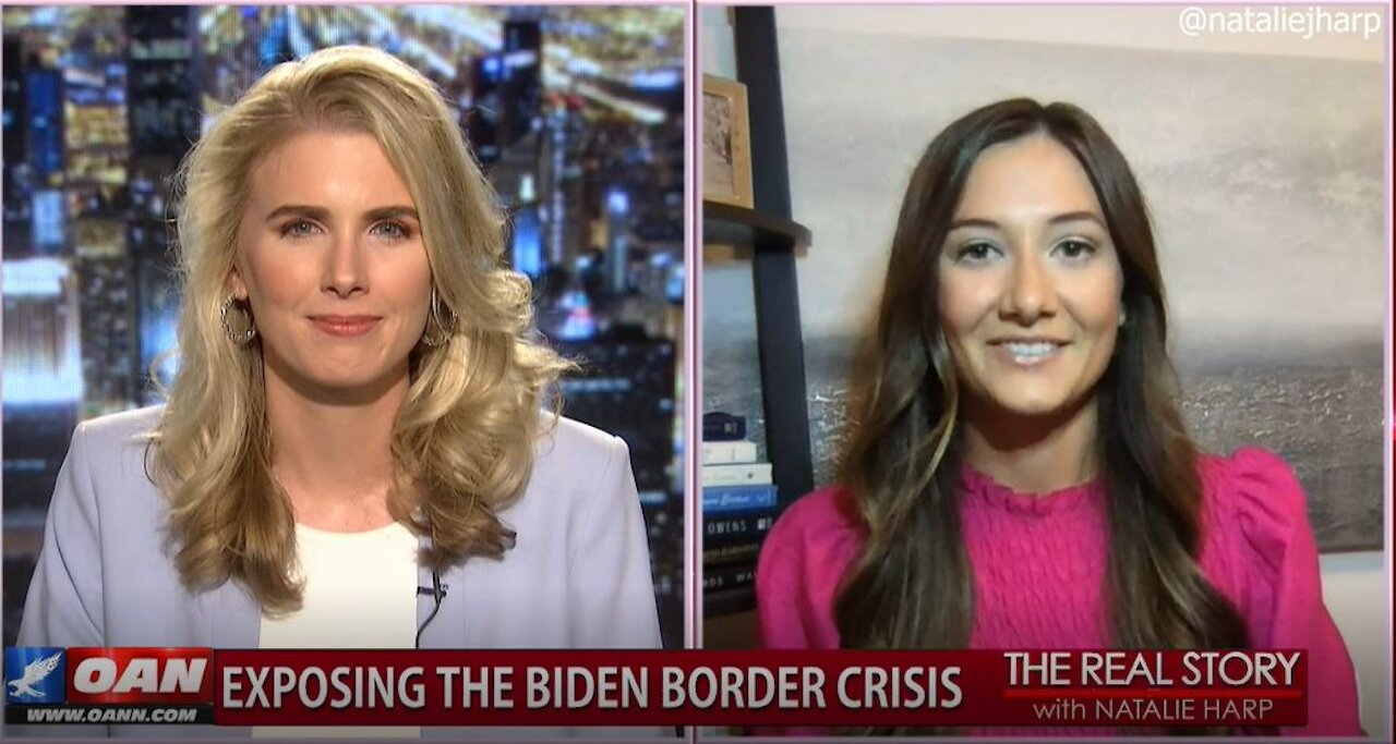 The Real Story - OANN Exposing Border Crisis with Chrissy Clark