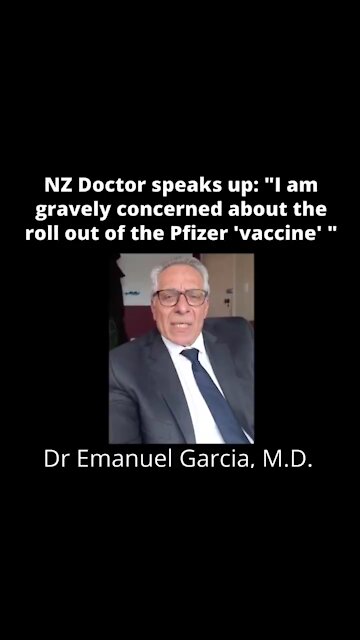 Doctor Gravely Concerned about Covid mRNA Shot