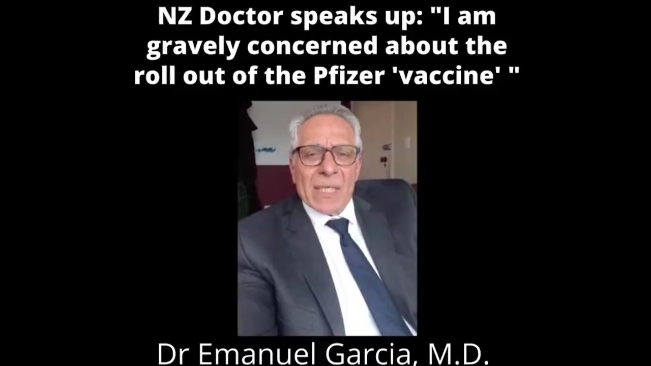 Doctor Gravely Concerned about Covid mRNA Shot
