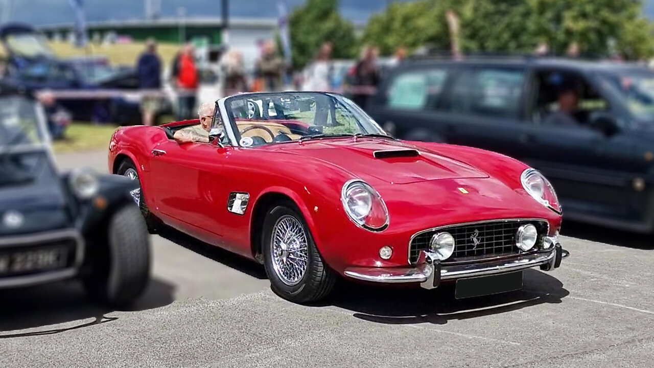 A beautiful replica of the Ferrari 250 GT California Spyder