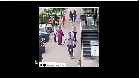 ❌ 3段公共場合打人視頻