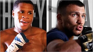 Devin Haney vs Vasyl Lomachenko - Training Comparison - Side by side