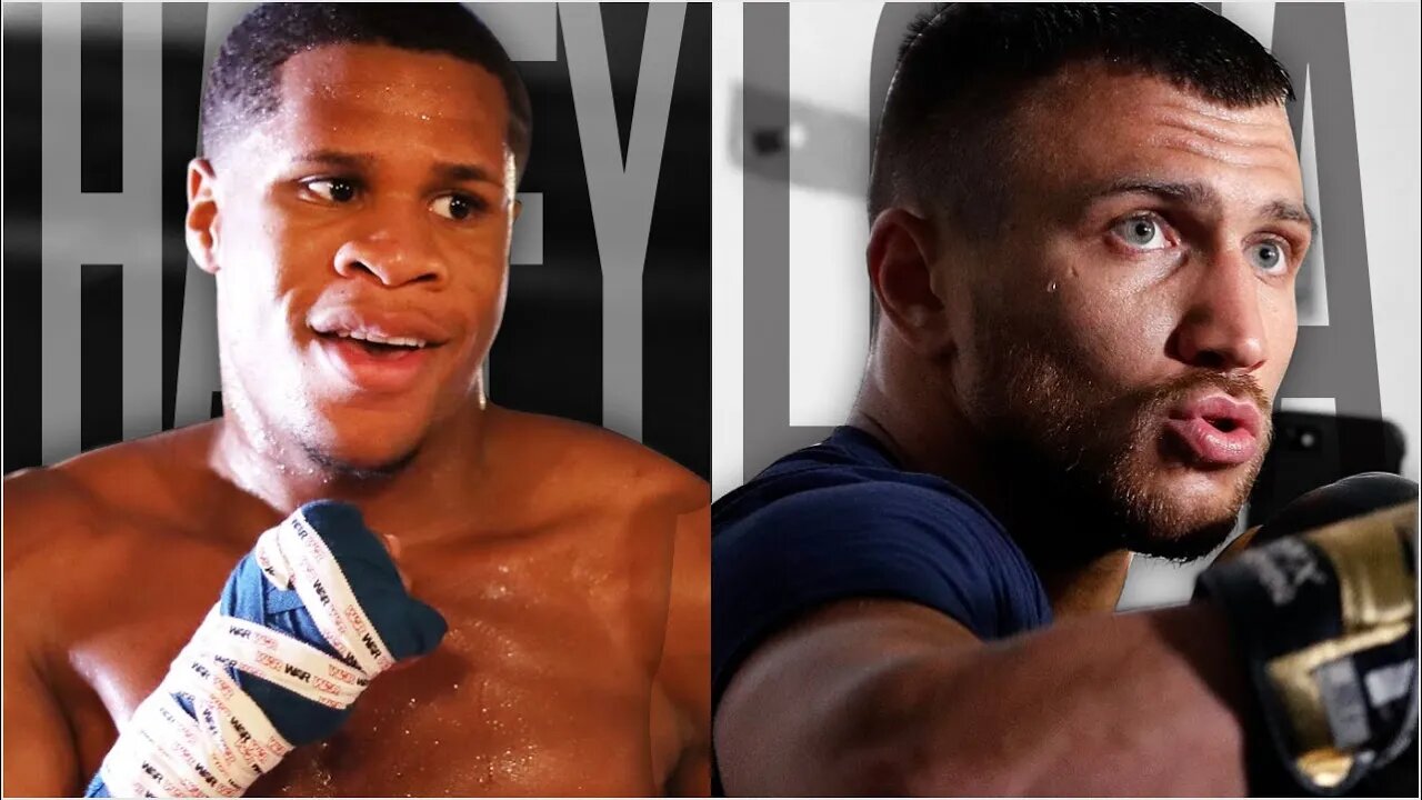 Devin Haney vs Vasyl Lomachenko - Training Comparison - Side by side