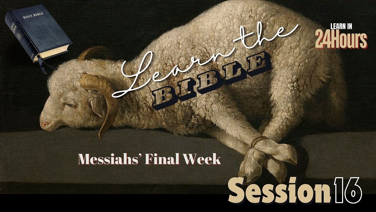 Learn the Bible in 24 Hours - Session 16 with Chuck Missler