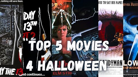 TOP 5 HALLOWEEN MOVIES 🎬 #top5 #halloween #top5movies #paranormal #ghost #hunting