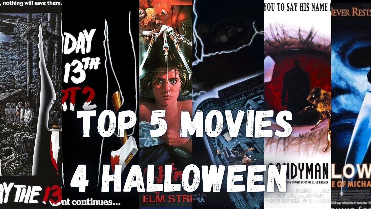 TOP 5 HALLOWEEN MOVIES 🎬 #top5 #halloween #top5movies #paranormal #ghost #hunting